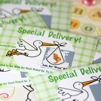 Printable Baby Shower Game Stork Delivery