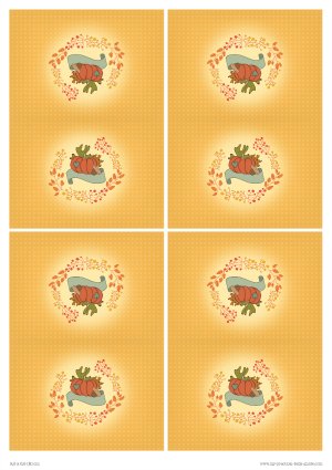Free Printable Thanksgiving Baby Shower Table Tent Cards