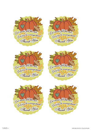 Free Printable Thanksgiving Gift Tags