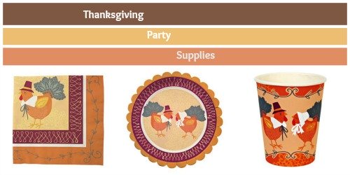 Thanksgiving Party Supplies