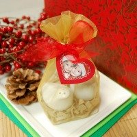 Two Turtle Doves Christmas Favor