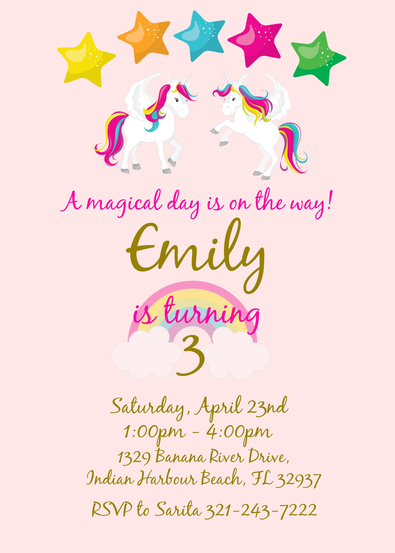 Magical Unicorn Birthday Party My Practical Birthday Guide