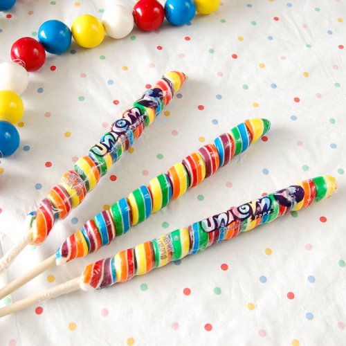 Unicorn Rainbow Lollipop Favor