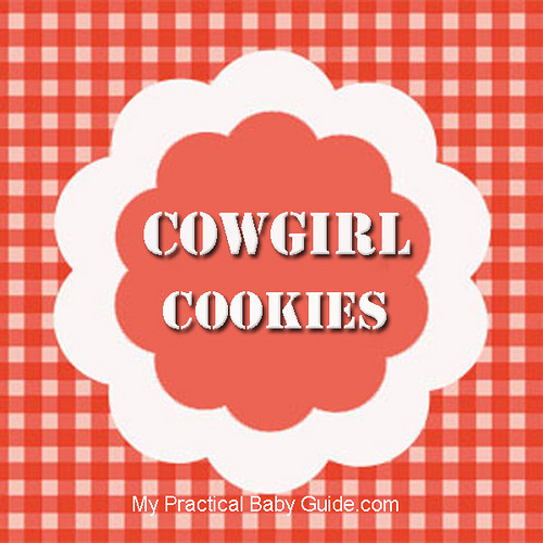 Free Printable Cowgirl Cookies Label