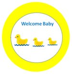 Duck Cupcake Toppers