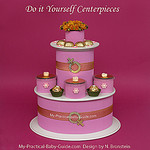 Girl Baby Shower Centerpiece