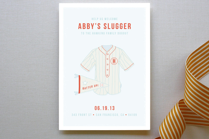 Sports Baby Shower Invitation