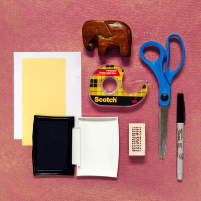 DIY Elephant  Baby Shower Place Card Holder  Favor