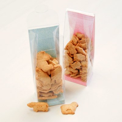 DIY Circus Baby Shower Animal Crackers Favor Box 