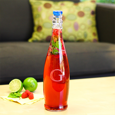 Raspberry Fauxjito Favor